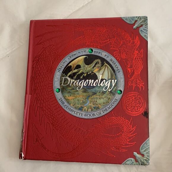 Dragonology The Complete Book Dragons Red Book Species History Behavior Taming - Picture 2 of 12